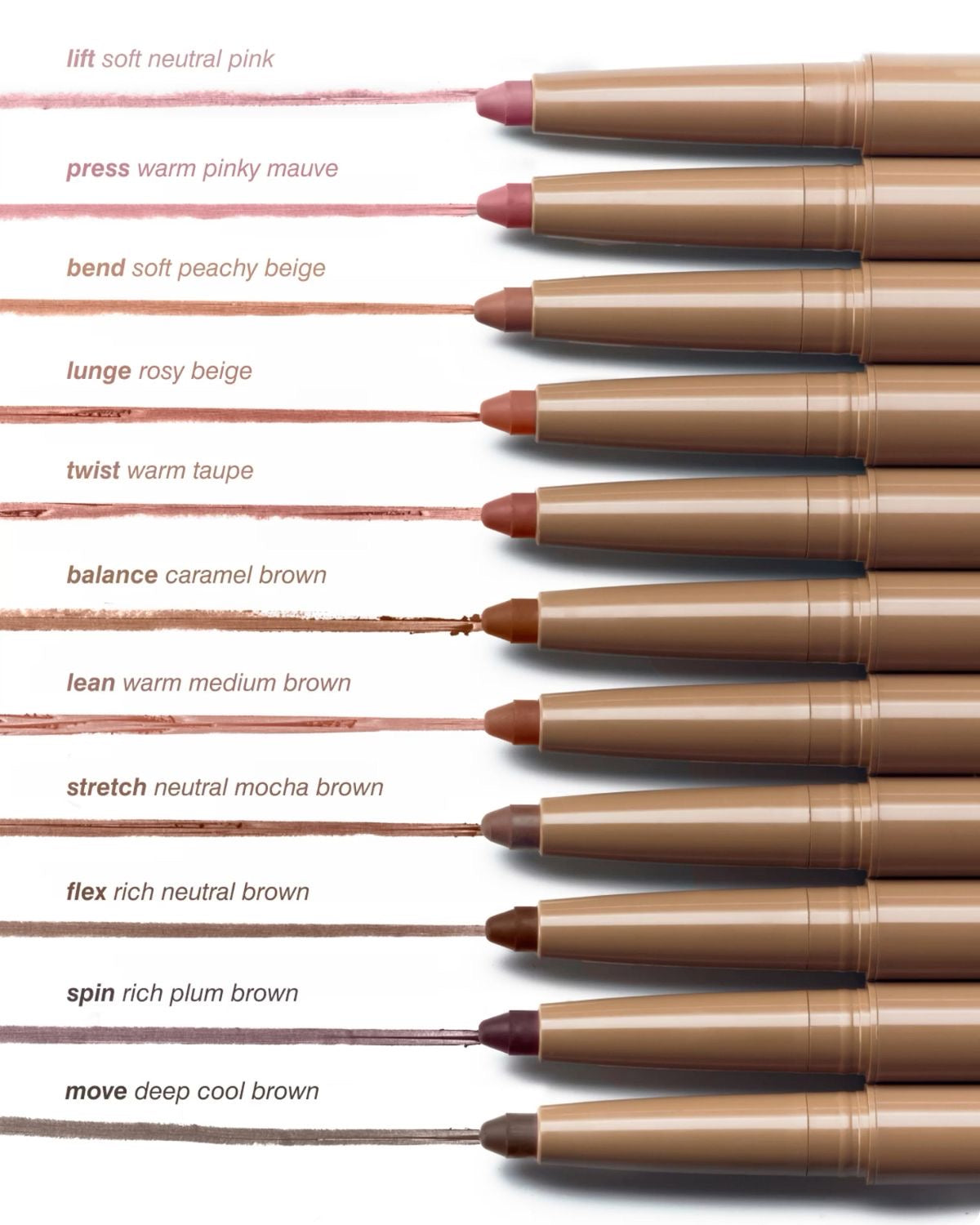 Peptide lip shape