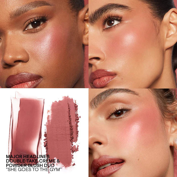 PATRICK TA Major Headlines Double-Take Crème & Powder Blush Duo