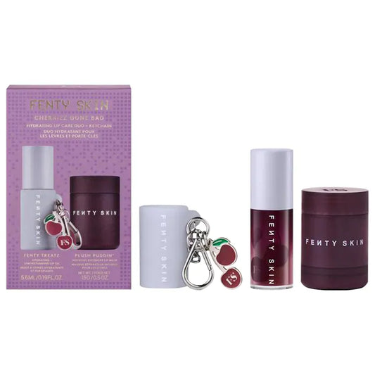 Fenty Beauty by Rihanna 
Cherriez Gone Bad Hydrating Lip Care Duo + Keychain