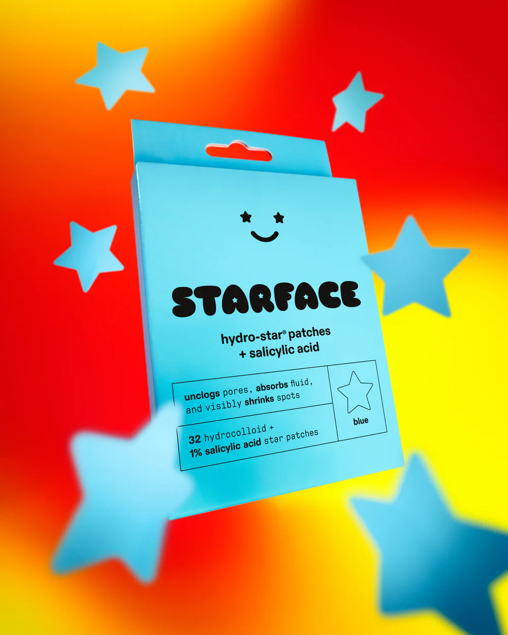 Parches starface hydro star + salicylic acid 32 pz