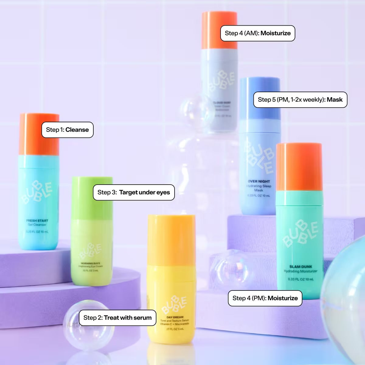 Bubble skincare Super Cuties
