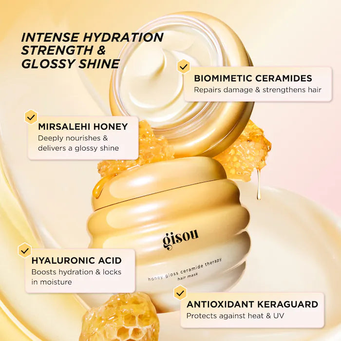 Gisou
Honey Gloss Ceramide Therapy Hydrating Hair Mask 230 ml preventa
