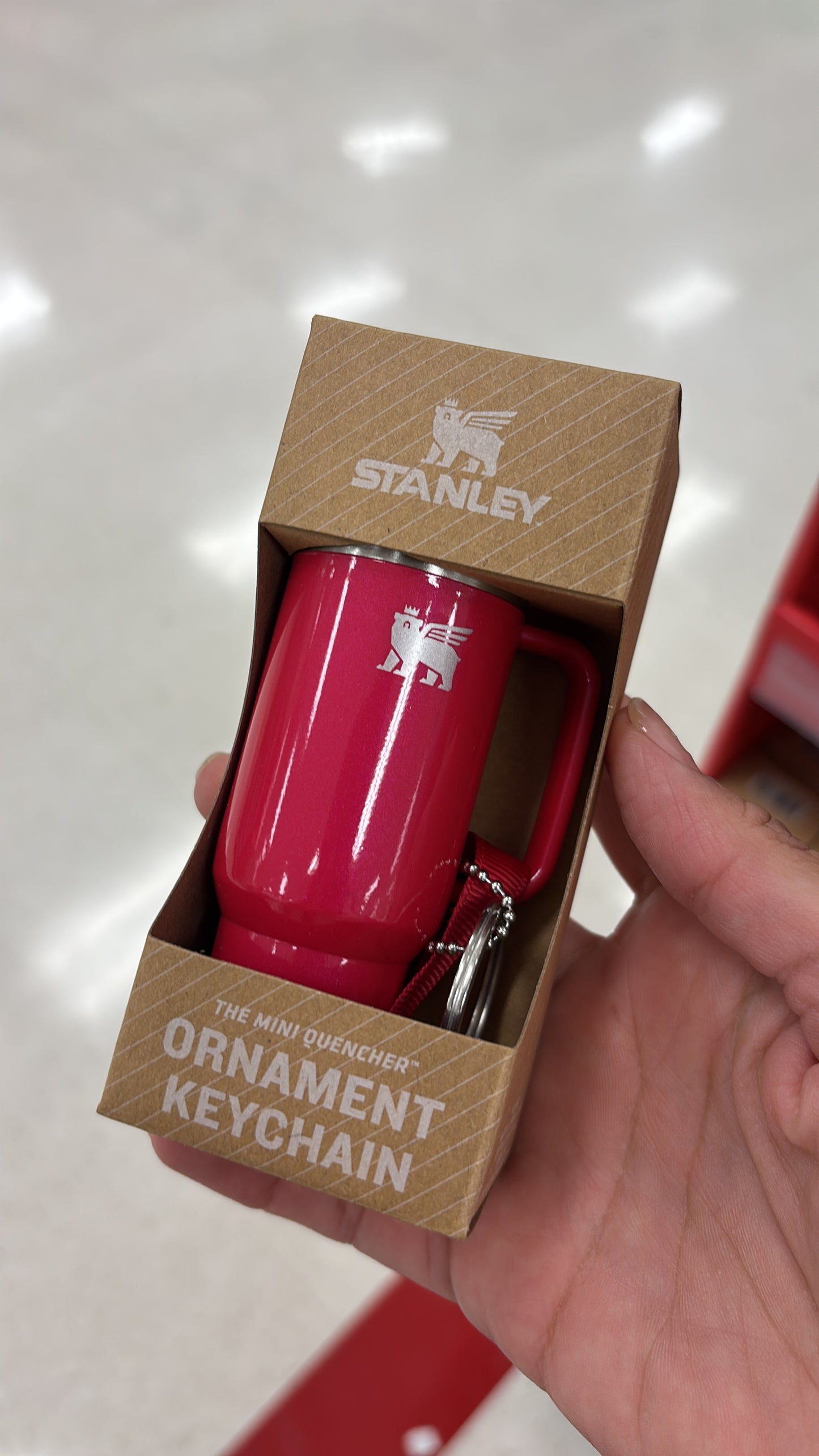 Llavero rojo Stanley
