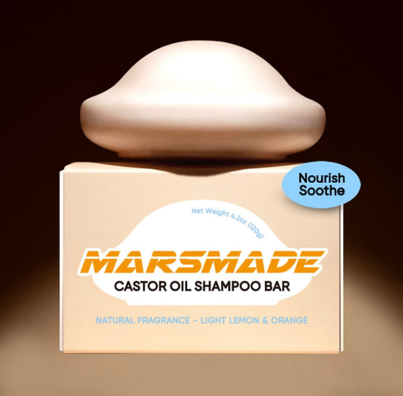 Marsmade Castor Oil Shampoo Bar PREVENTA