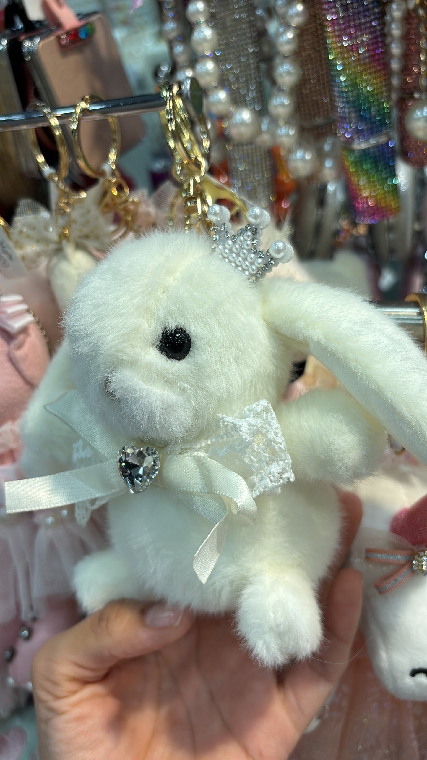 Llavero bunny blanco