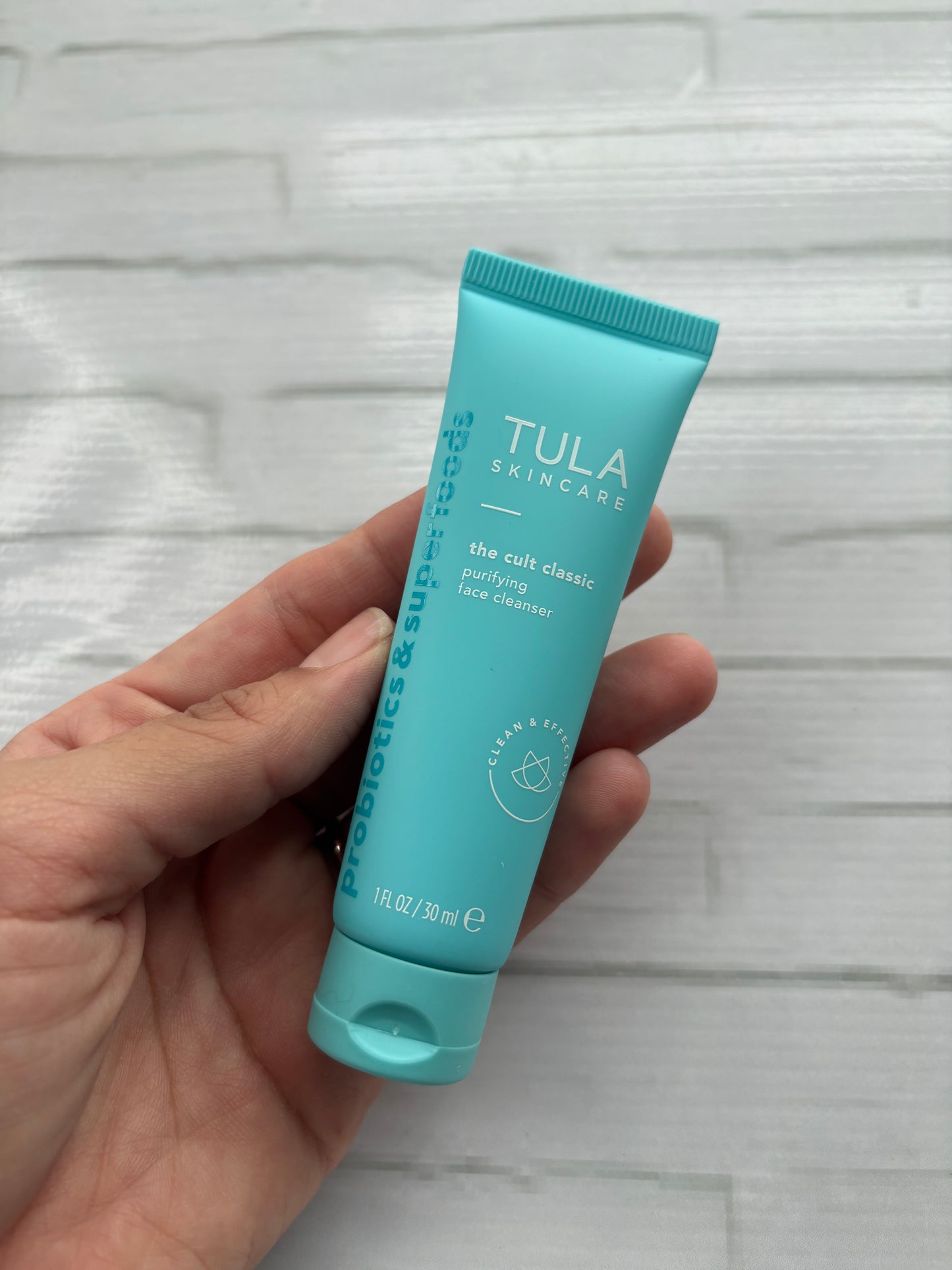 Tula skincare face cleaner