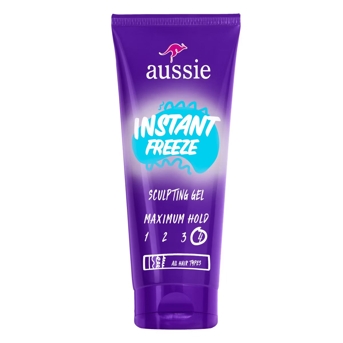 Aussie Instant Freeze Hair Gel - 7oz: Styling Gel for All Hair Types