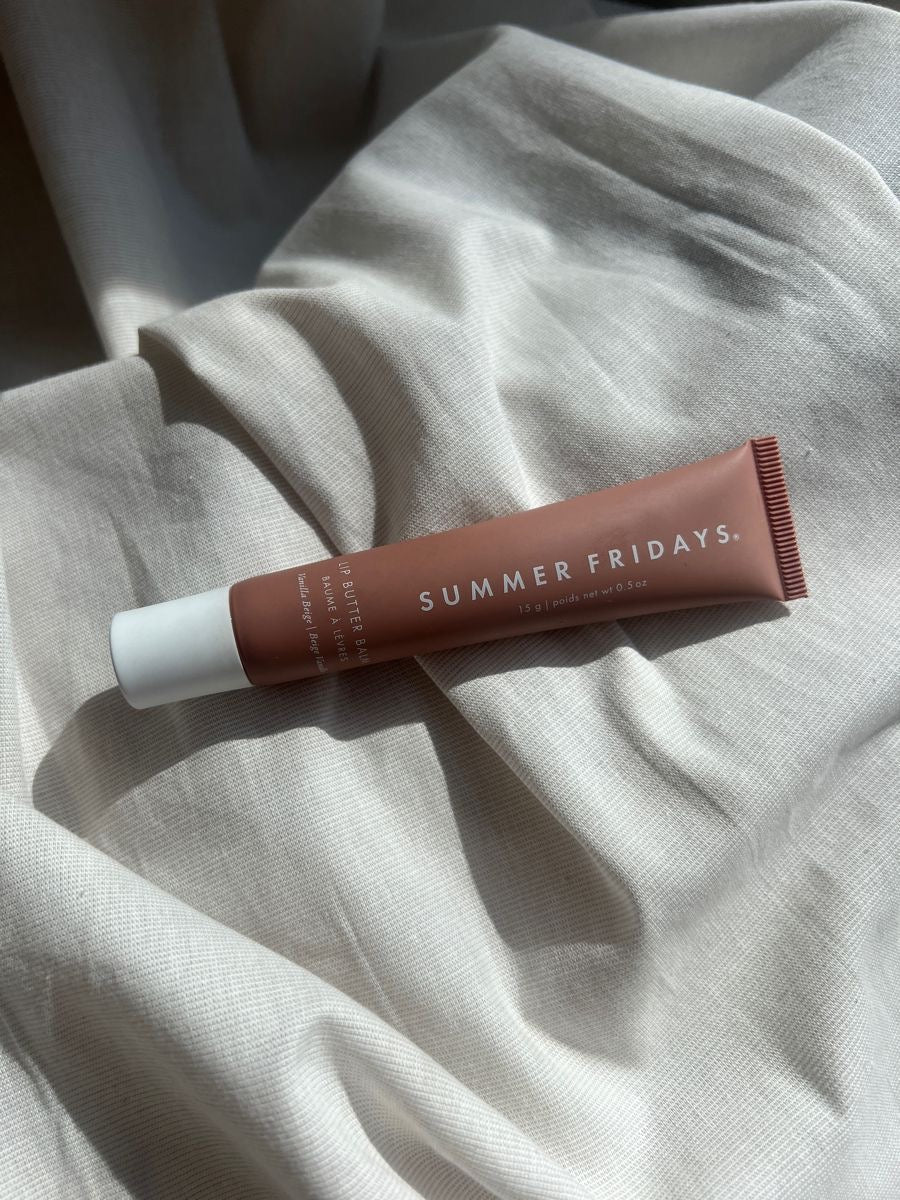 Vanilla Beige Lip Butter Balm for Hydration & Shine Summer Fridays