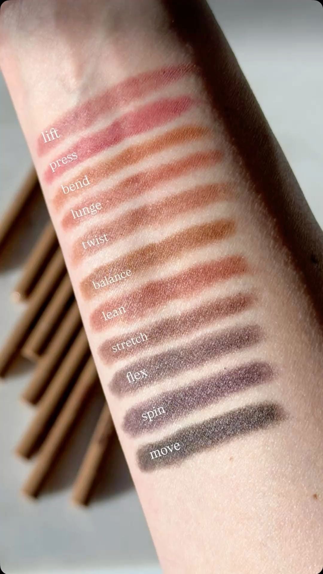 Peptide lip shape
