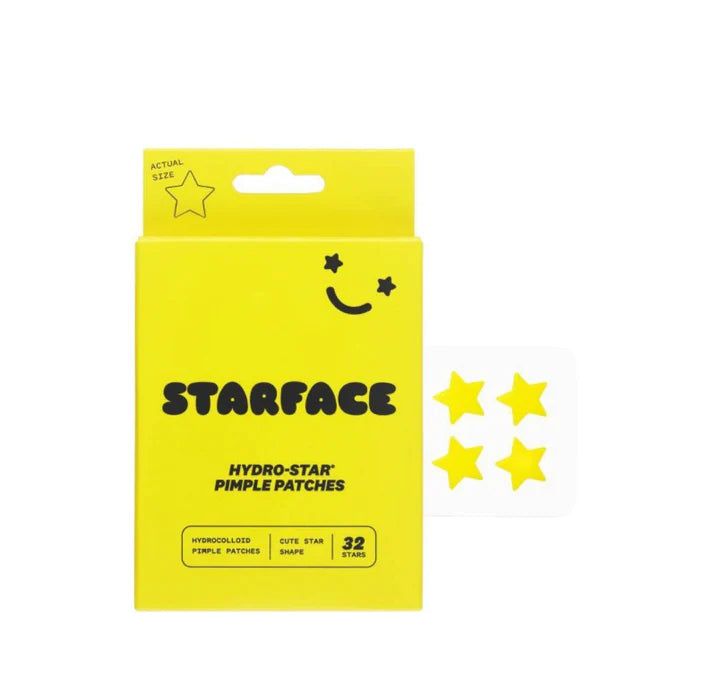 Parches starface amarillos 32 pz
