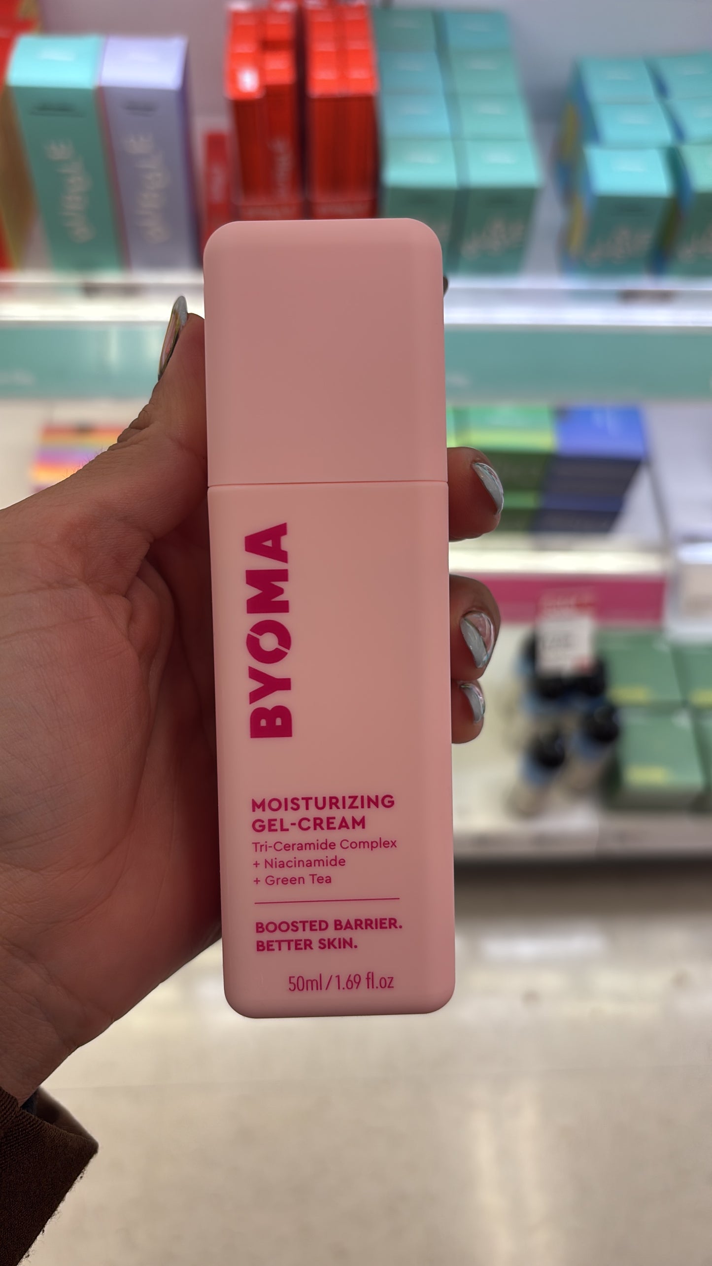 Byoma moisturizing gel cream preventa