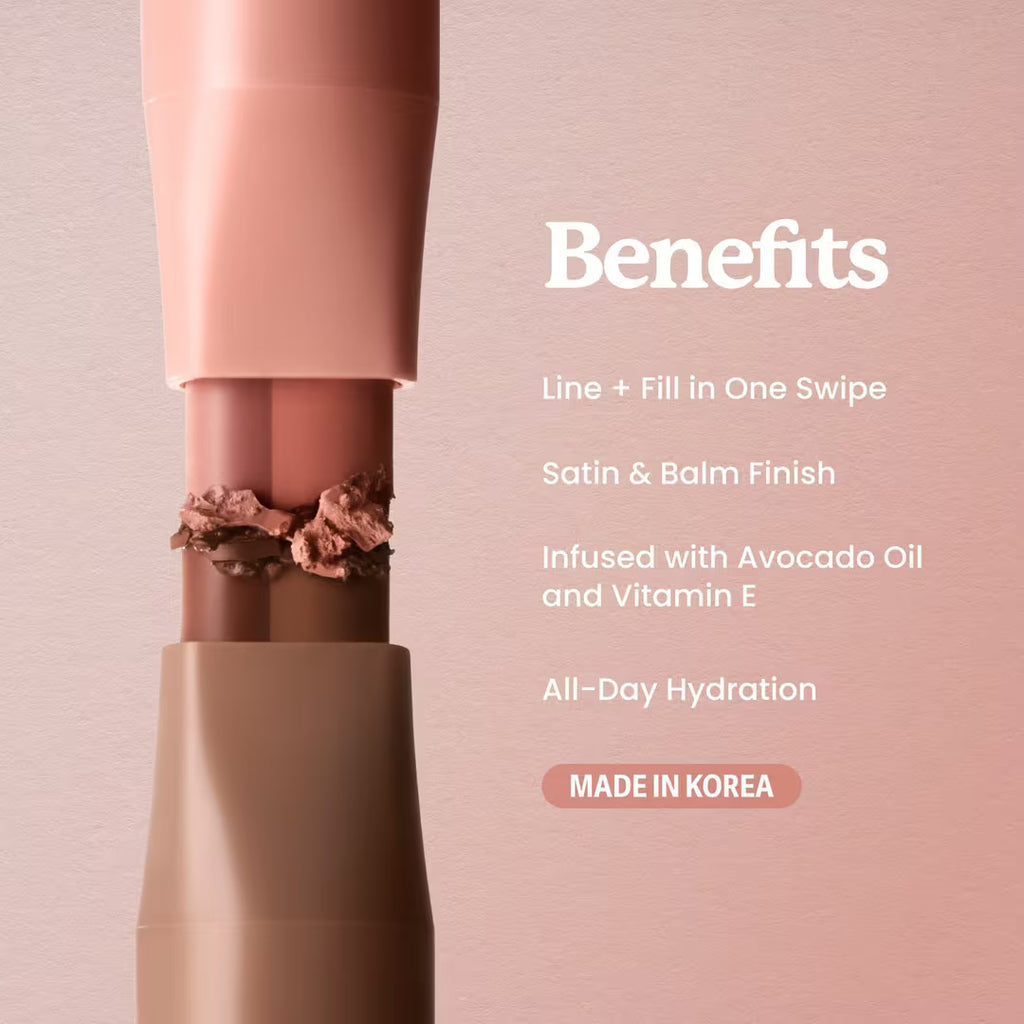 DoubleDown Lip Definer 2-in-1 Liner and Balm Pre orden