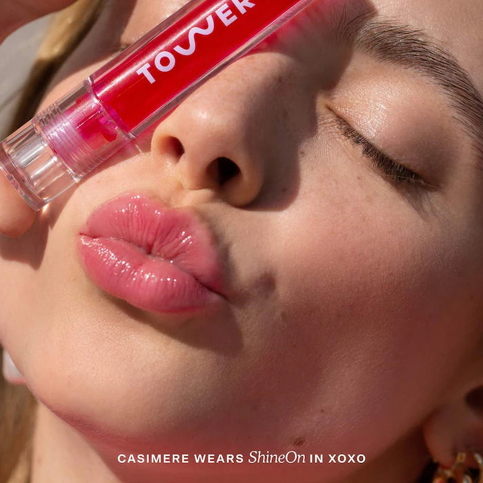 Tower 28 Beauty 
ShineOn Lip Jelly Hydrating Non-Sticky Lip Oil xoxo preventa