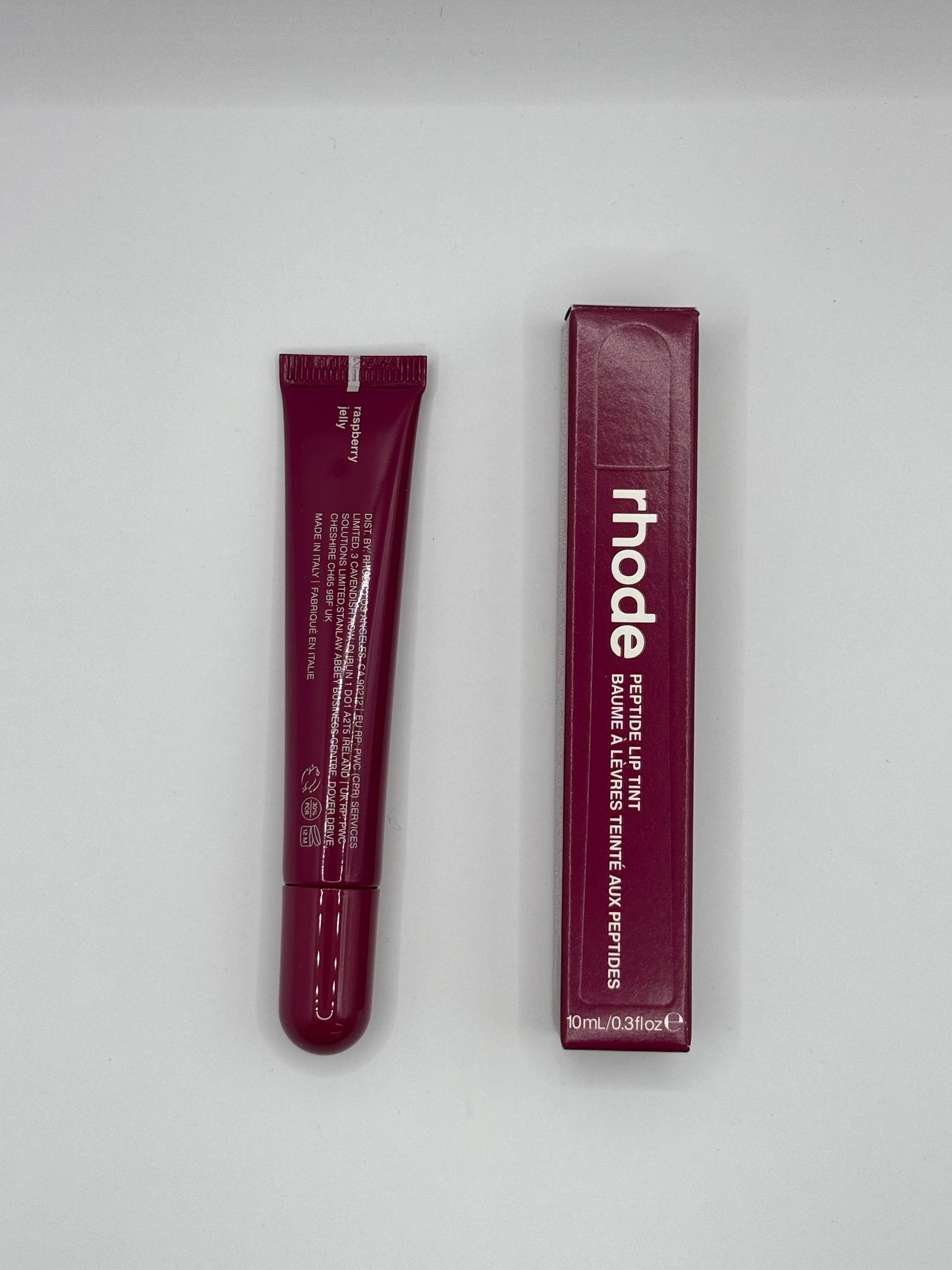 Peptide lip tint rasperry