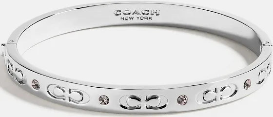 Pulsera coach plata CC