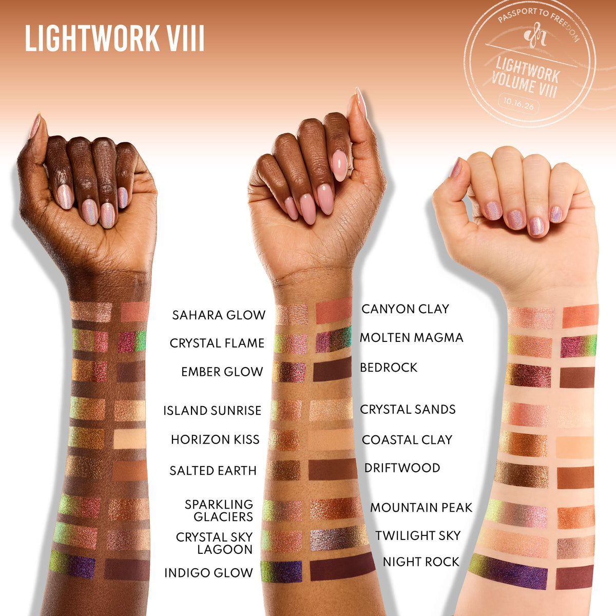 Danessa Myricks Beauty 
LIGHTWORK VIII Freedom Makeup Palette: Magnetic, Customizable, Stackable Palette for Eyes & Face Pre orden