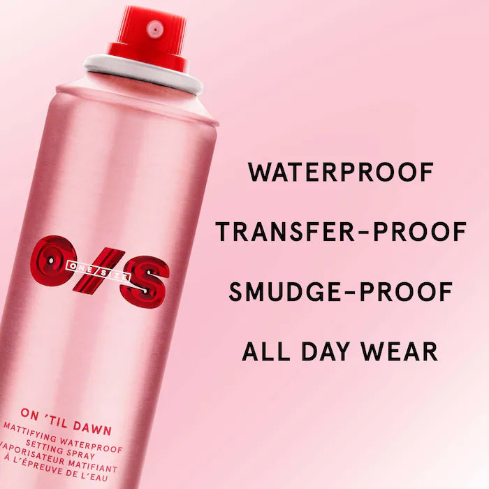 One size Mini On 'Til Dawn Mattifying Waterproof Setting Spray preventa