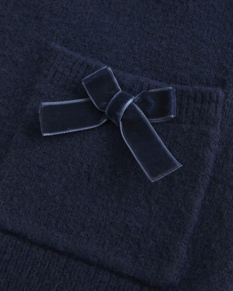 Hollister Comfy Cloud Bow Pocket Cardigan