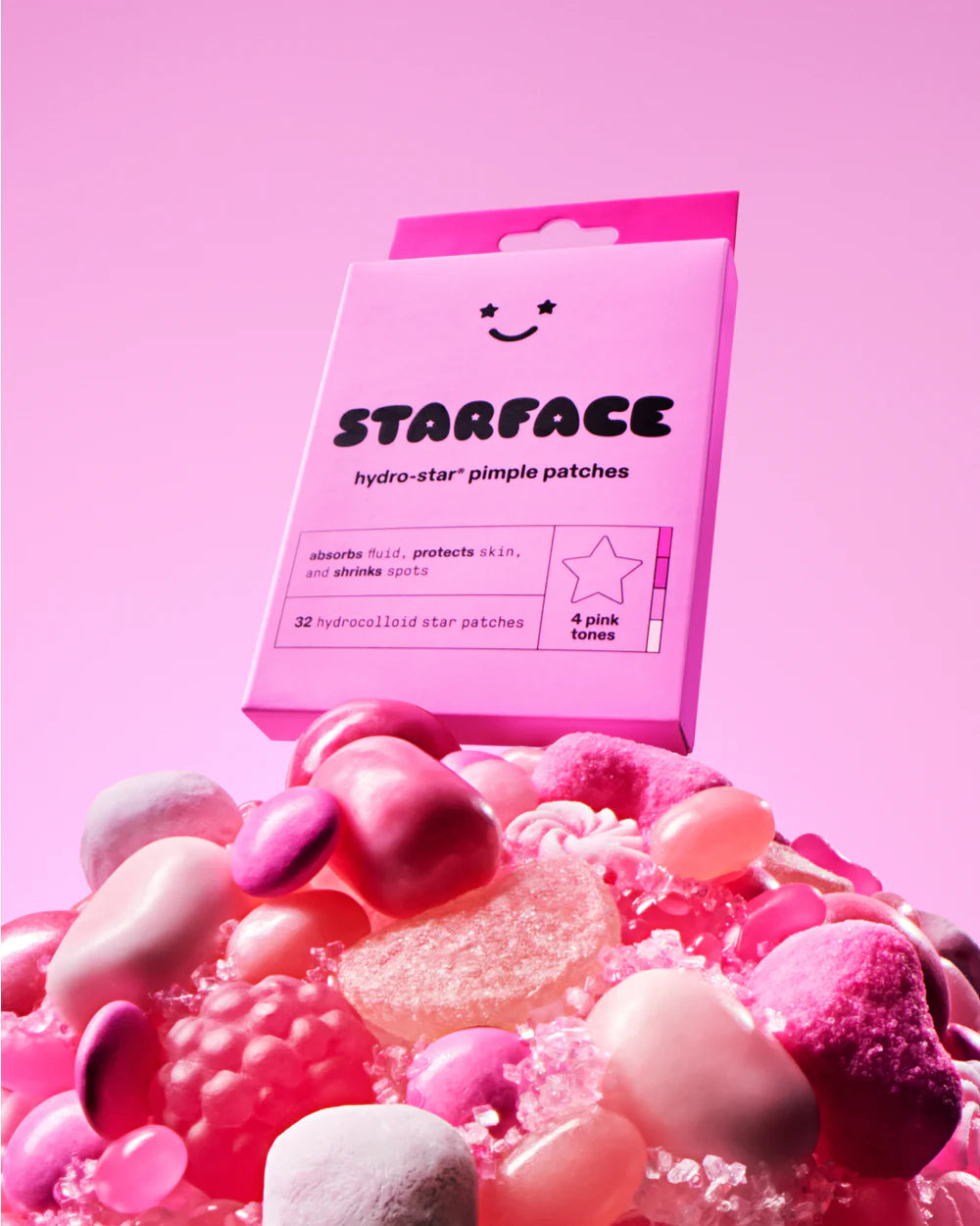 Parches starface pink star 32 pz