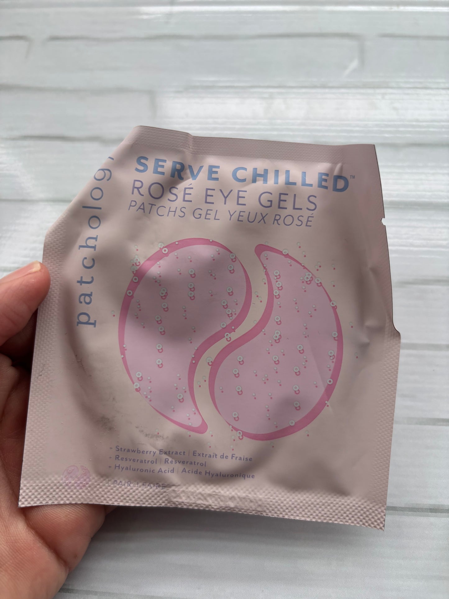 Patchology rose eye gel