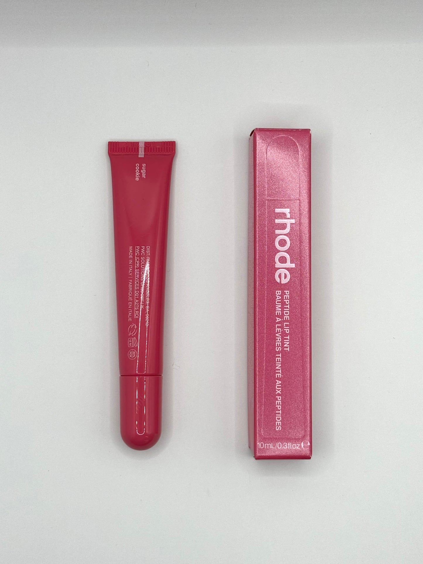 Peptide lip tint sugar cookie