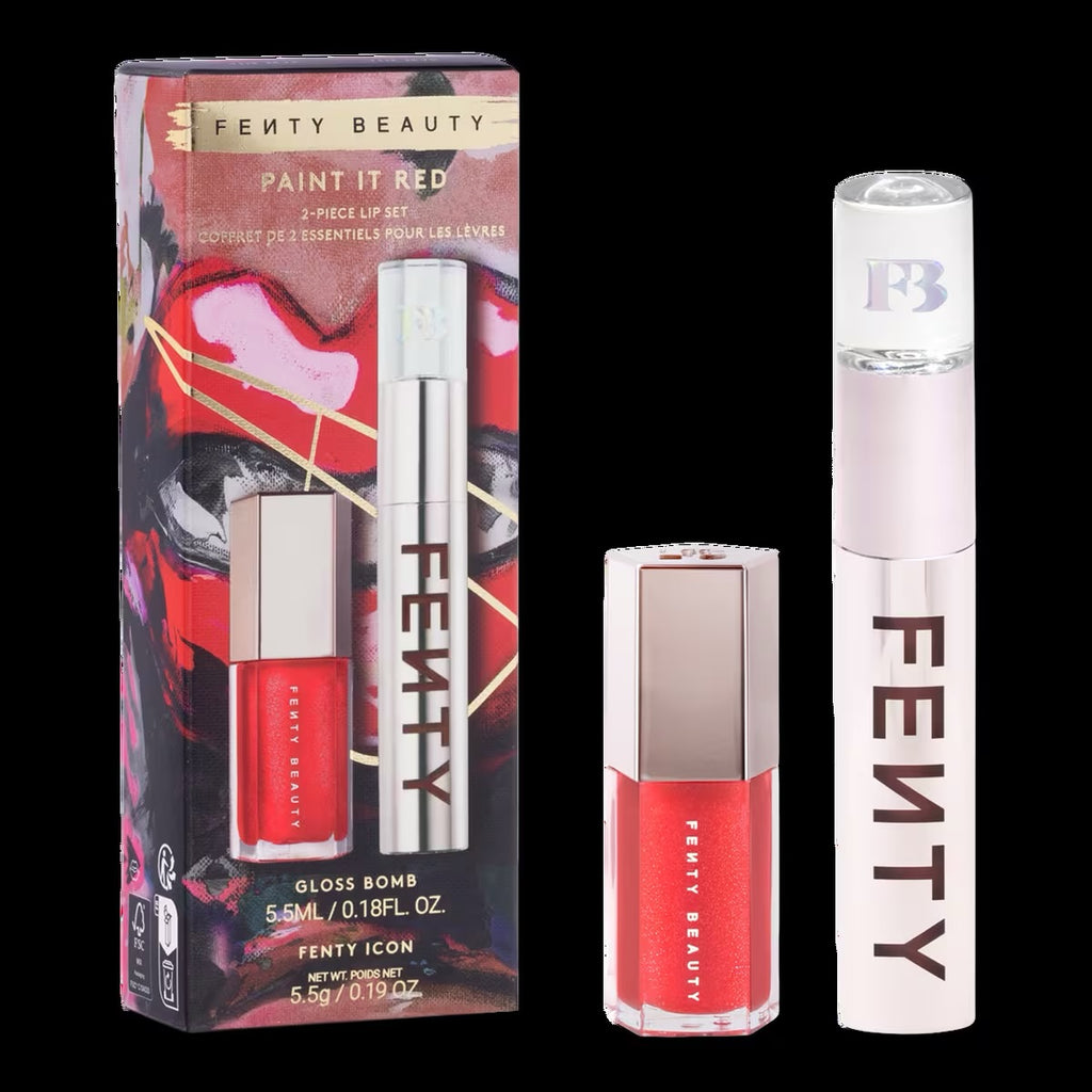 FENTY BEAUTY by Rihanna
Paint It Red 2-Piece Lip Set