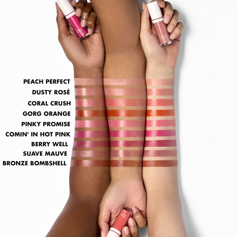 Camo Liquid Blush Gorg Orange (4 ml )e.l.f.
