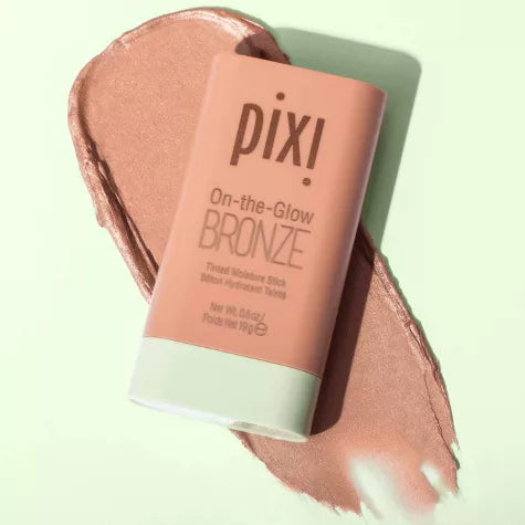 Pixi On The Glow Bronze Tinted Moisturizer Stick Bronzer - 0.6oz