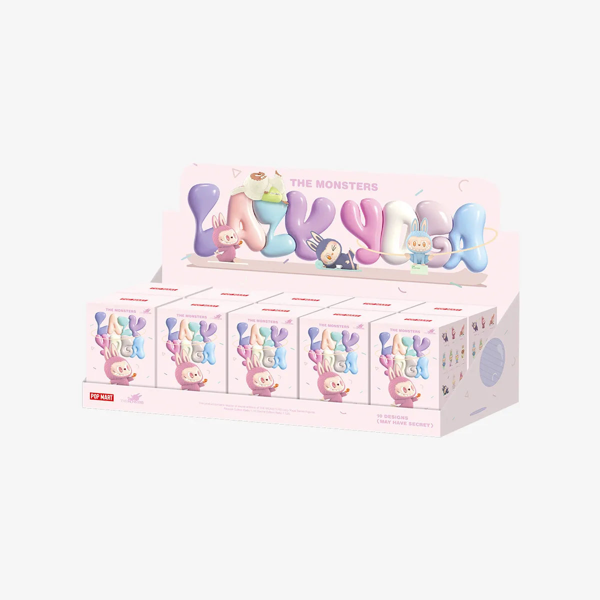 THE MONSTERS Lazy Yoga Series Figures LABUBU