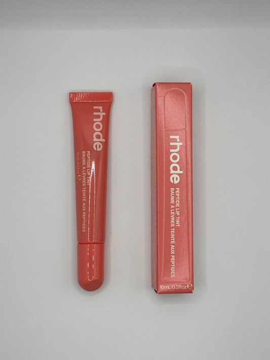 Peptide lip tint peach pit