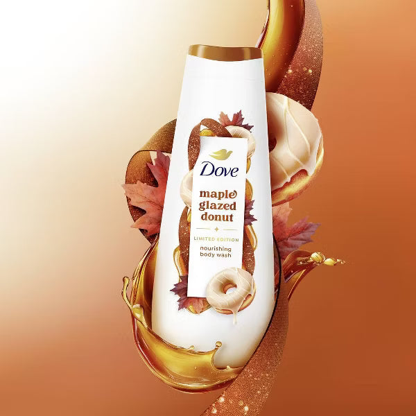 Dove Beauty Limited Edition Fall Holiday Treat Body Wash - Maple Glazed Donut - 20 fl oz