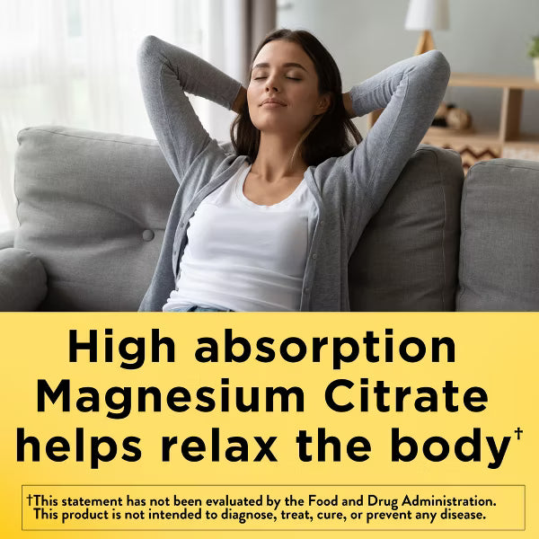 Nature Made Magnesium Citrate 250 mg per serving, Magnesium Supplement, Softgels, USP Verified - 60ct Pre orden