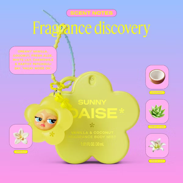 DAISE Mini Body Mist + Charm