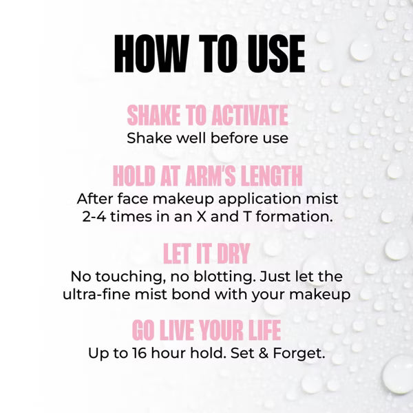 MCoBeauty All Dayer Setting Spray - 3.9 fl ozn Pre orden