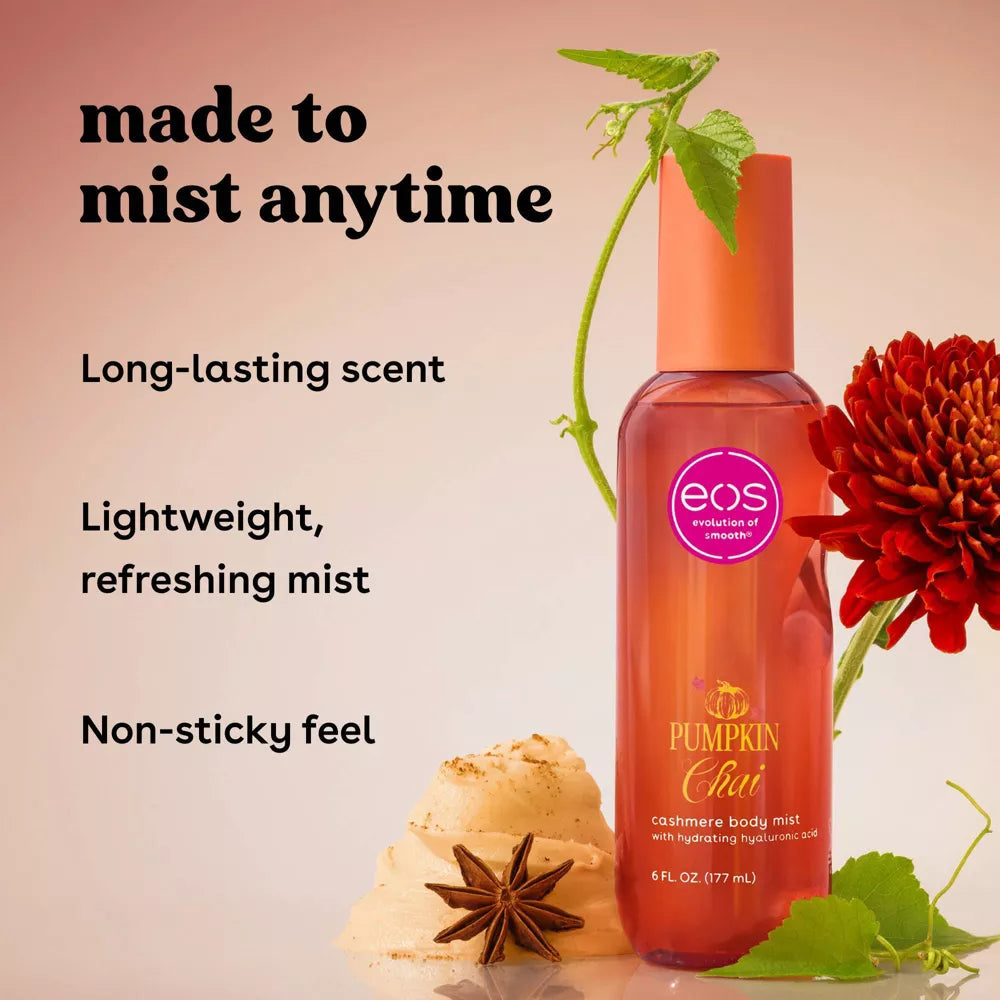 eos Cashmere Body Mist - Pumpkin Chai - 6 fl oz Pre Orden