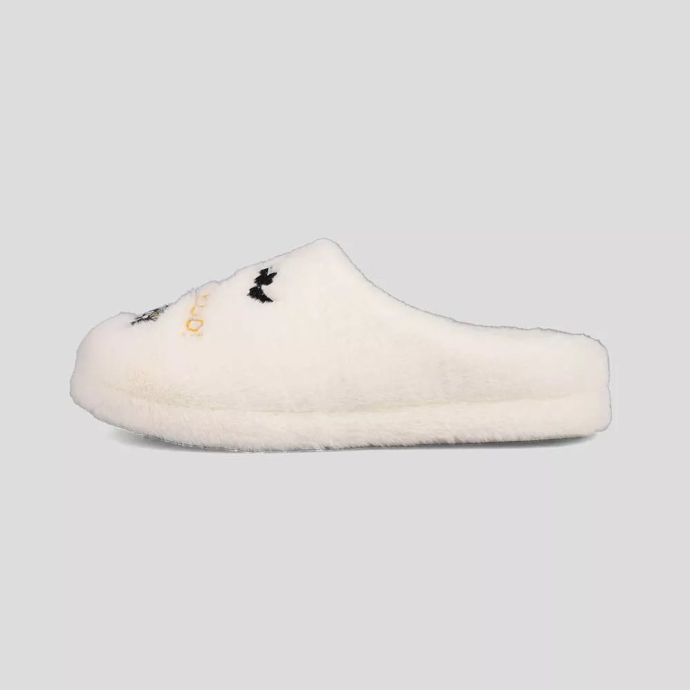 Women's Peanuts Snoopy Mummy Scuff Slide Slippers - Off-White Pre orden