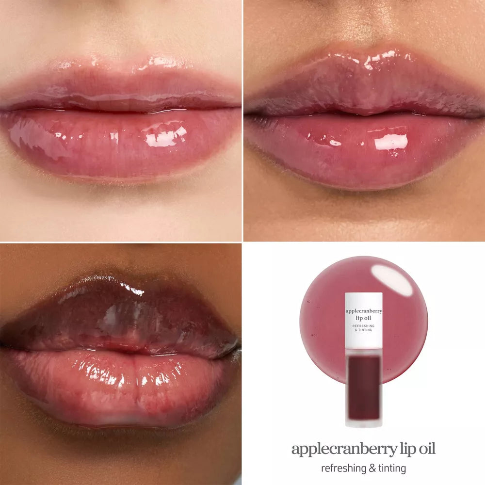 Nooni Apple Cranberry Lip Oil - Cranberry - 0.12 fl oz Pre orden
