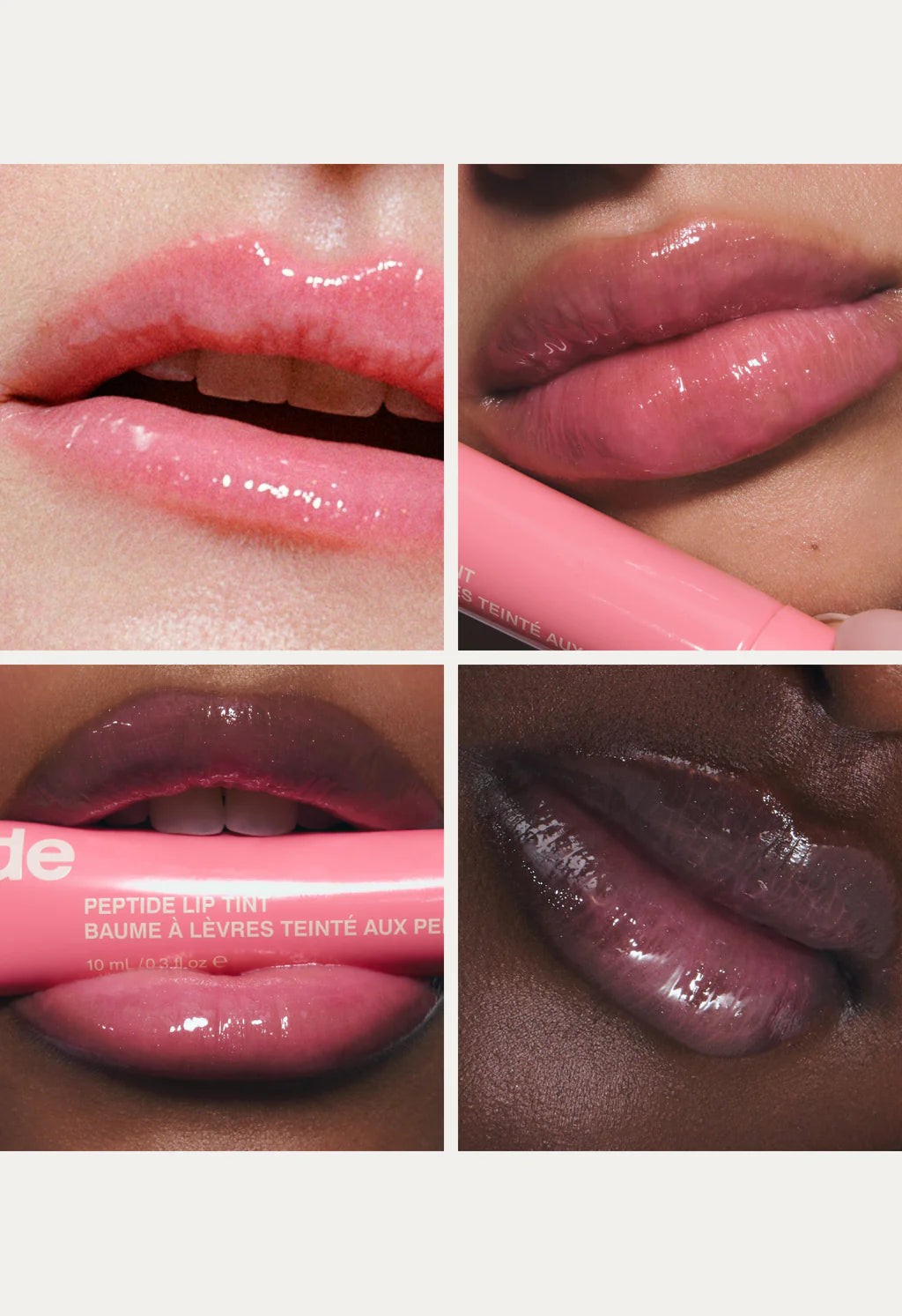 Peptide lip tint sweet pea