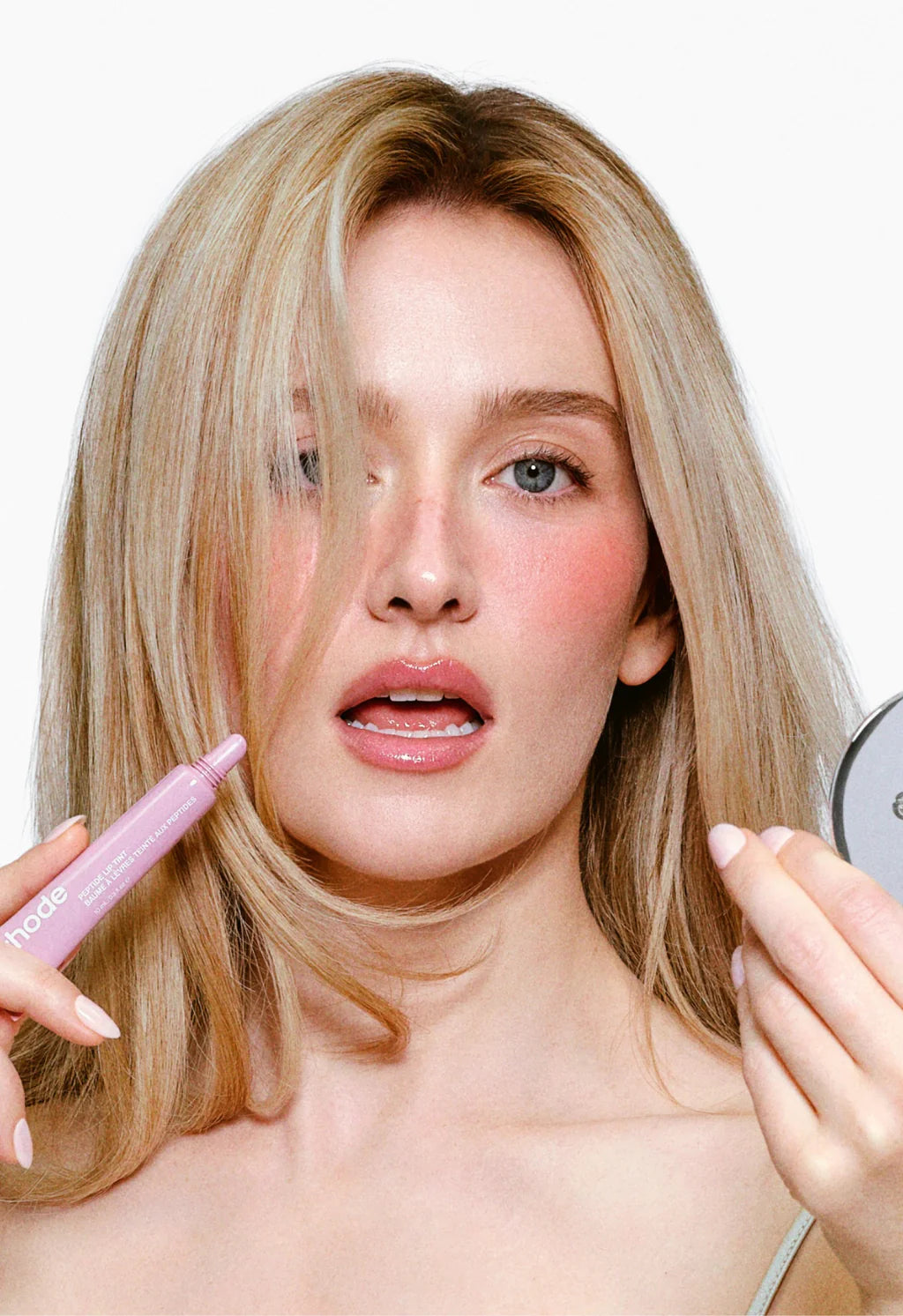 Peptide lip tint pretzel