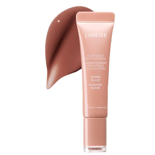 Glaze Craze Tinted Polypeptide Lip Serum Sugar Glaze - Nude Beige preventa