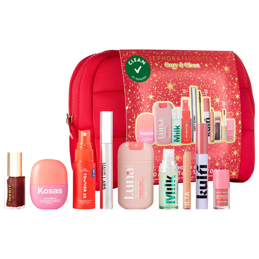 Sephora Favorites 
Cozy & Clean Makeup Value Set preventa