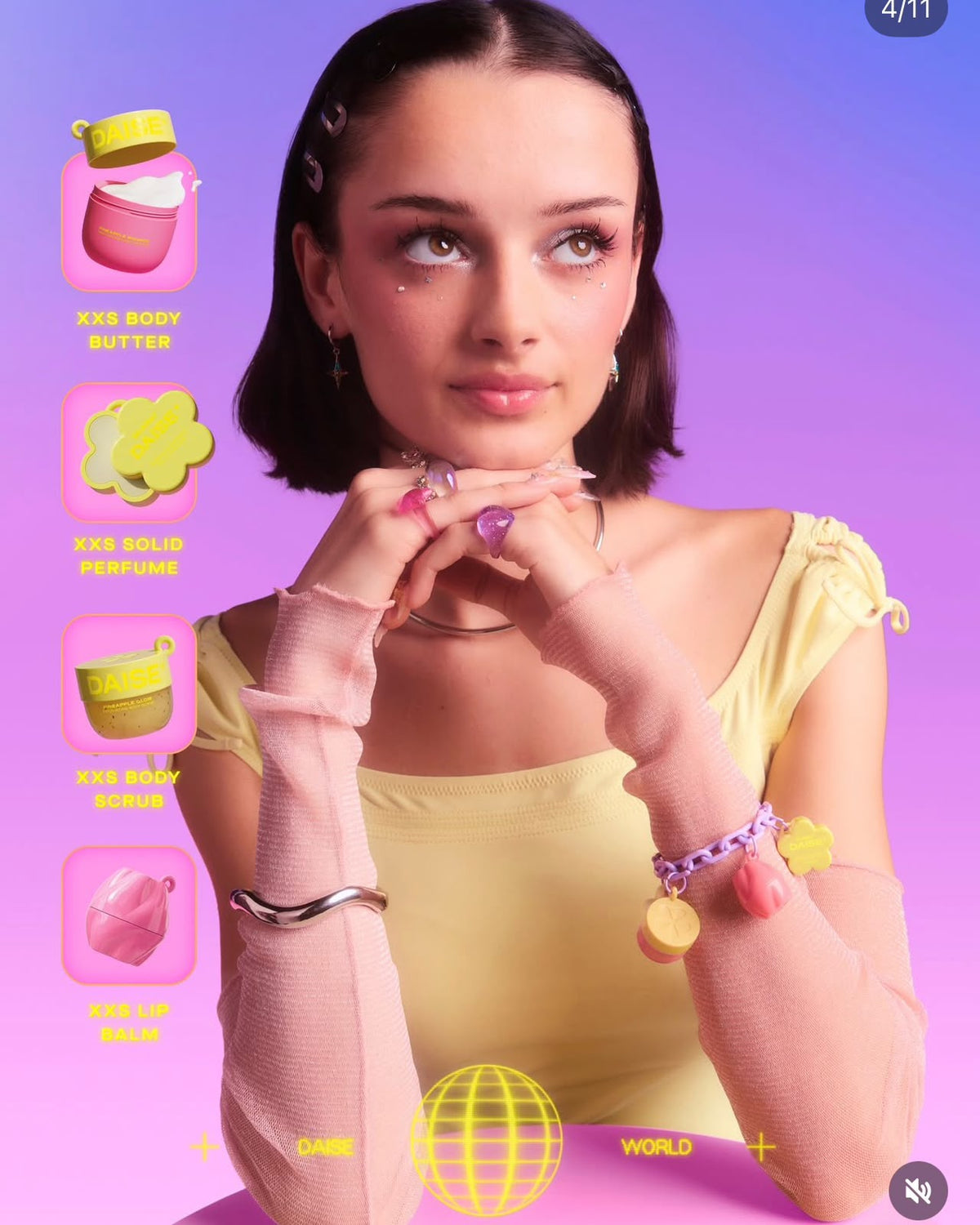 Daise Mystery Charm Bracelet Pre Orden