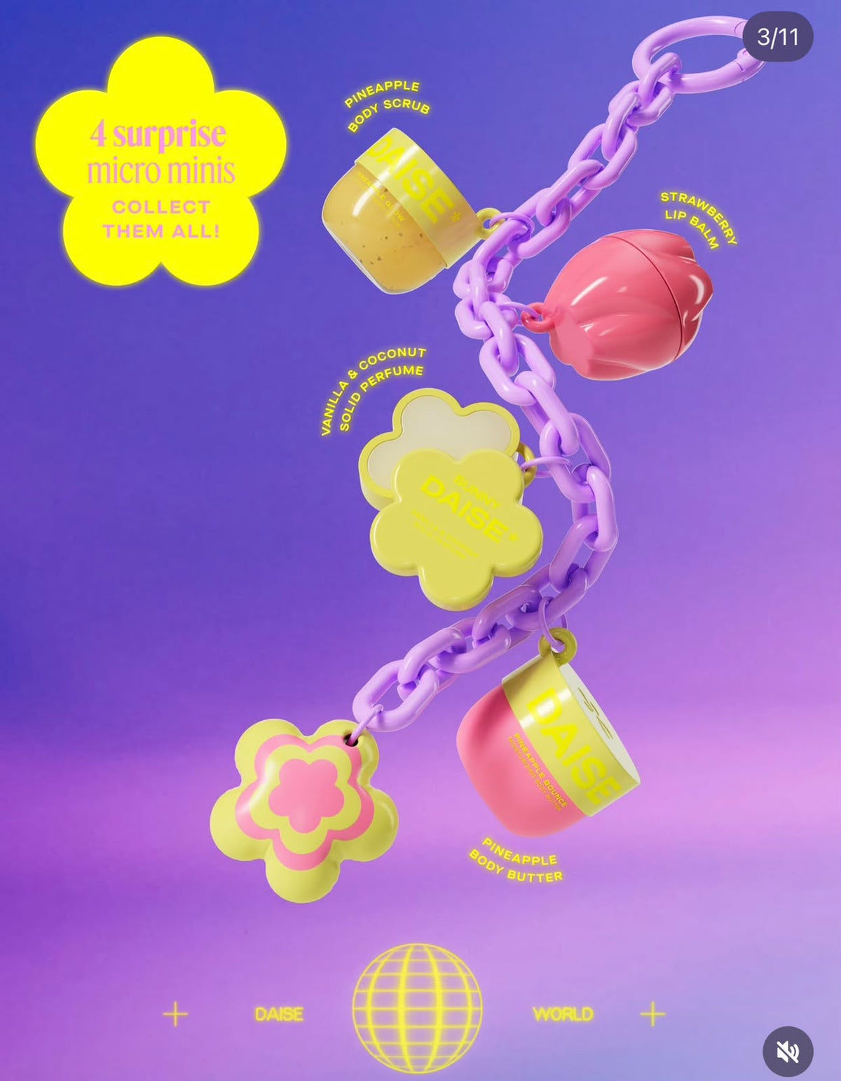 Daise Mystery Charm Bracelet Pre Orden