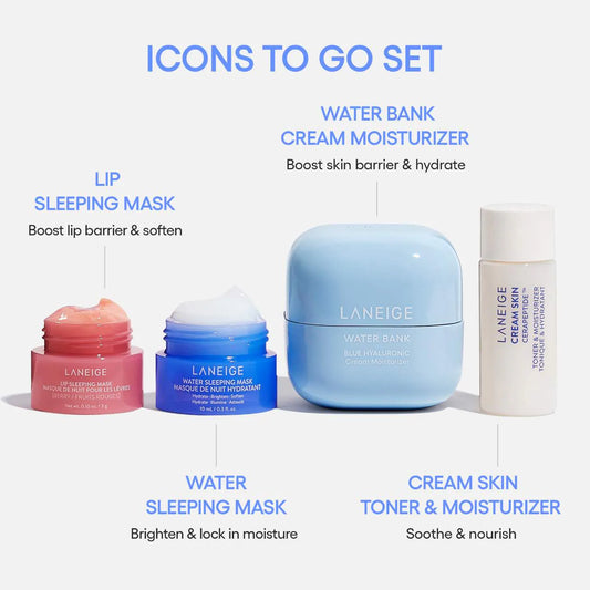 LANEIGE  Icons To Go Set