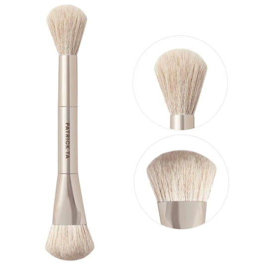 PATRICK TA  Dual Ended Precision Blush Brush Preventa