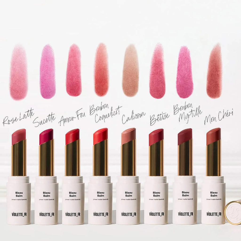 VIOLETTE_FR  BISOU BALM Sheer Matte Lipstick Pre orden