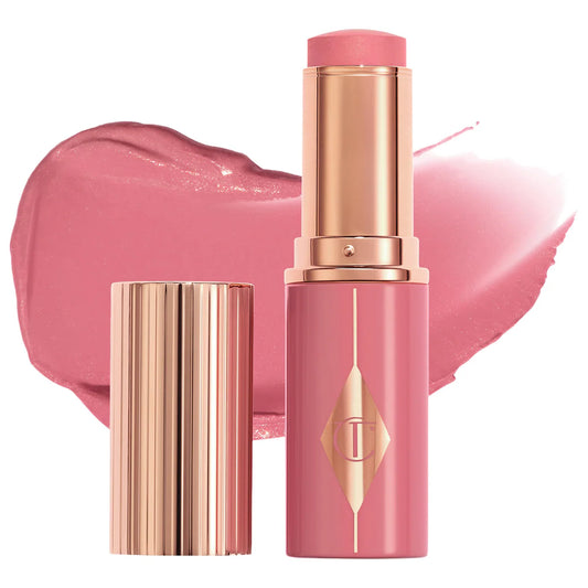 Charlotte Tilbury  Unreal Lip + Cheek Glow Blush Stick with Hyaluronic Acid preventa