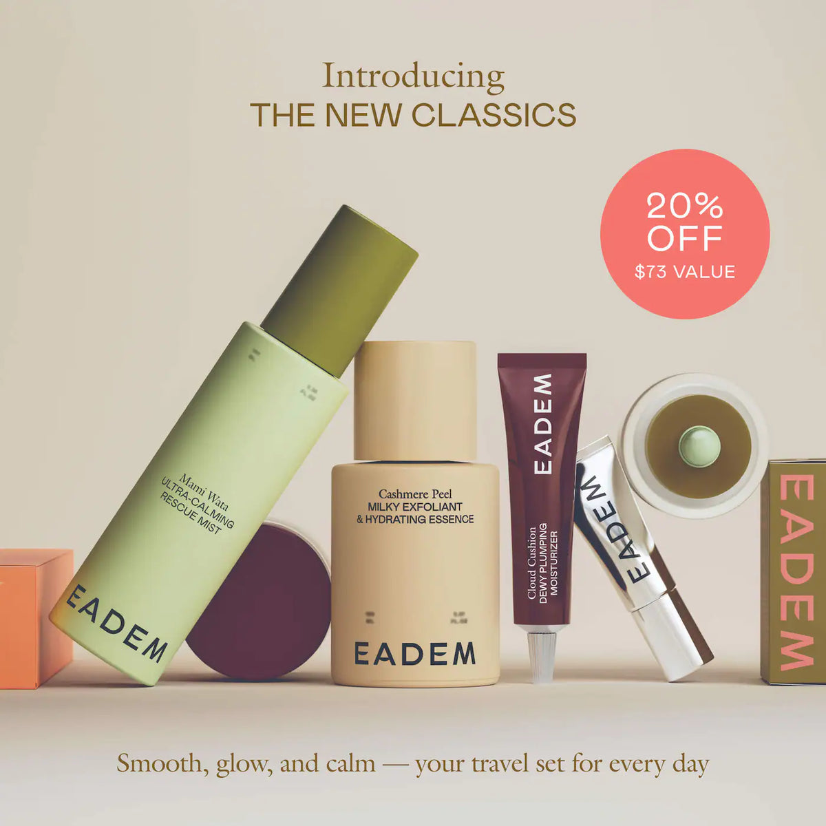 EADEM  The New Classics Mini Everyday Skin + Lip Icons Pre orden