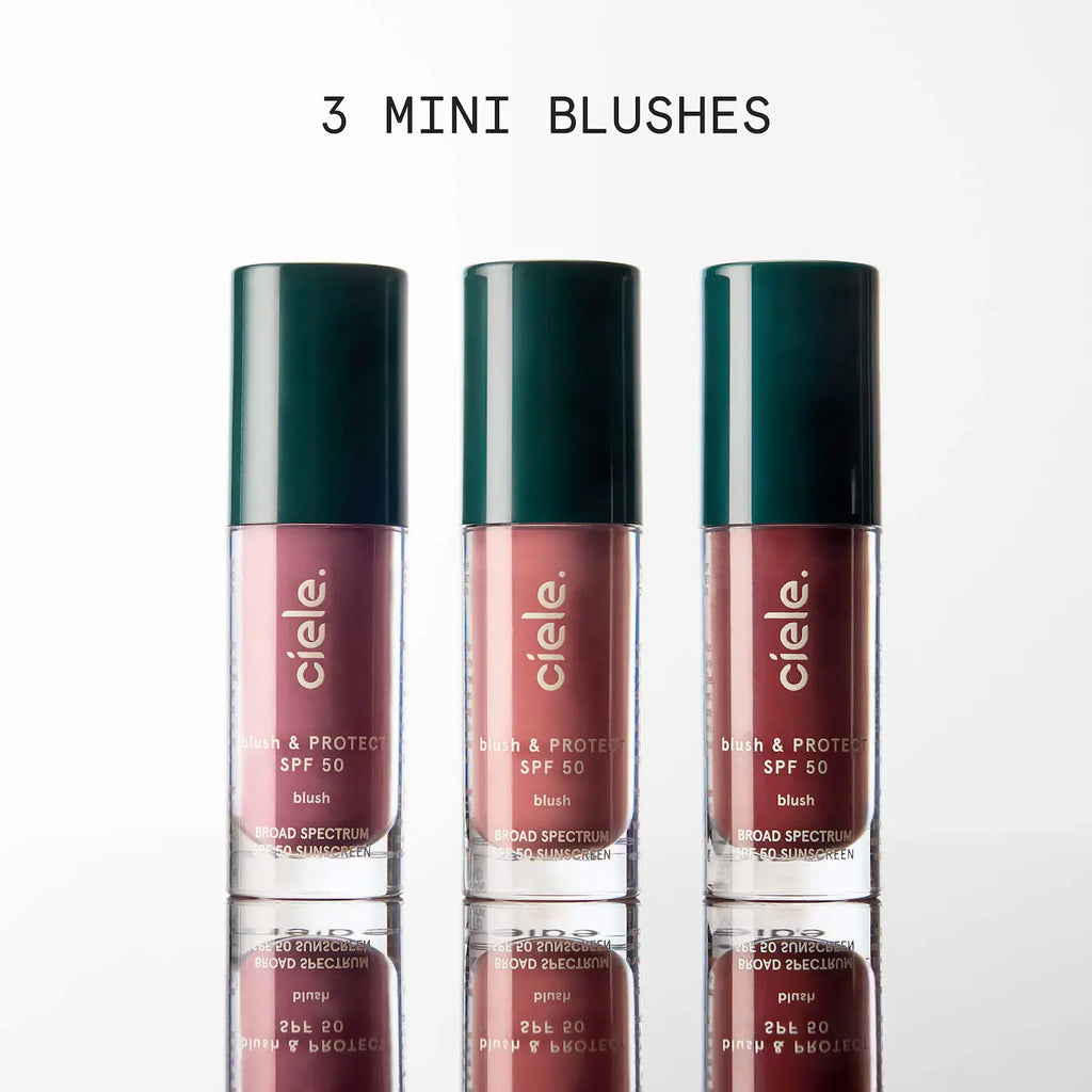 ciele  Mini Blush & Cheer Liquid Blush SPF 50+ Gift Set Pre orden