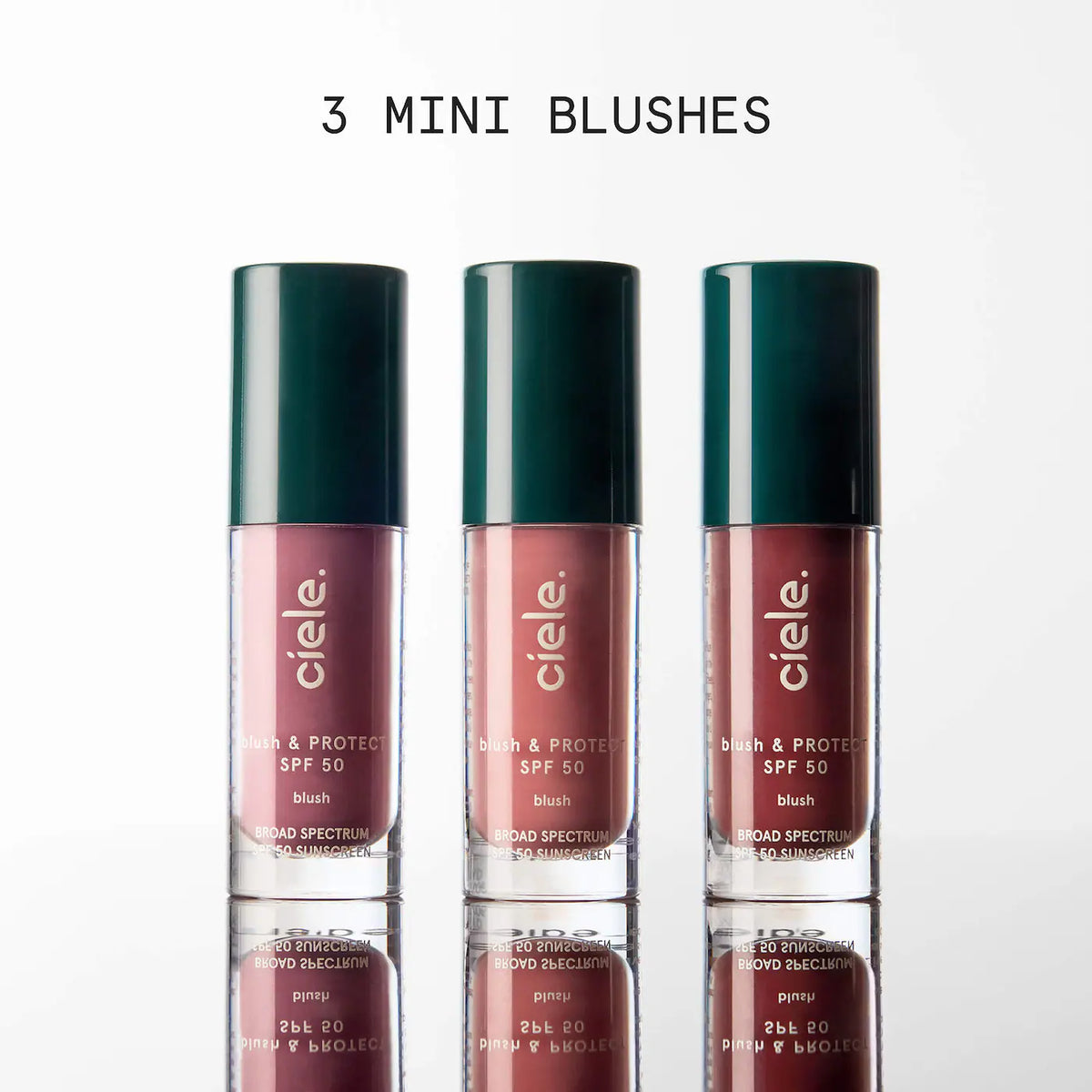 ciele  Mini Blush & Cheer Liquid Blush SPF 50+ Gift Set Pre orden
